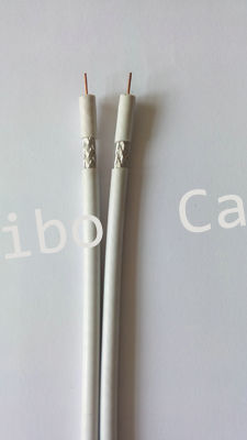 สายโคแอ็กเซียล RG6 CATV สายไคโลว์สายสูญเสียความถี่สูง